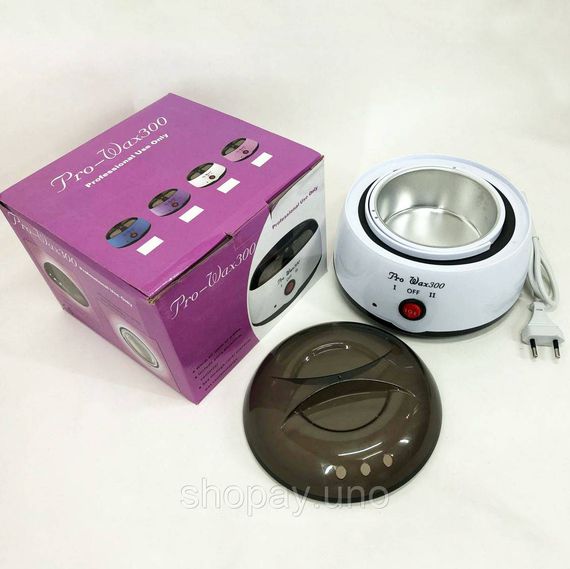 Воскоплав з терморегулятором PRO-WAX 100 для воску в банці, в гранулах, таблетках 400 мл OG-71 | Зображення 5