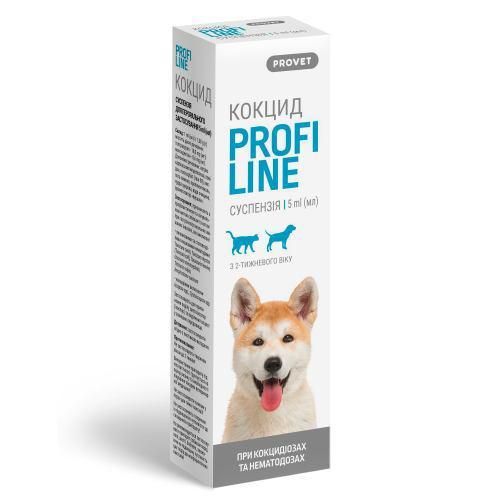 Суспензія PROVET Profiline Кокцид для котів і собак, 5.0 мл (антигельмінтик)