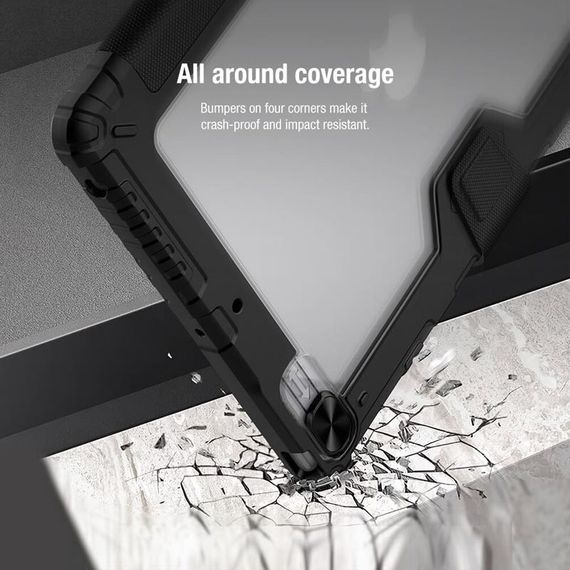Чохол-книжка Nillkin Bumper Pro для Apple iPad 10.2" (2019) (2020) (2021) Black | Зображення 4