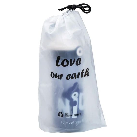 Пляшка для води 620 мл з трубочкою Синя HP17300BL | Зображення 4