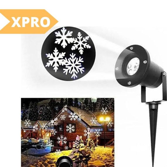 Лазерний проектор XPRO Star Shower WP1 лазерне підсвічування для дому (GR-61_260) | Зображення 1