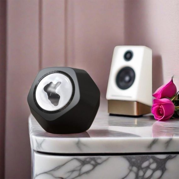 Ферофлюїдна музична лампа Pentagram Magnetic Fluid Audio Lamp Black | Зображення 3