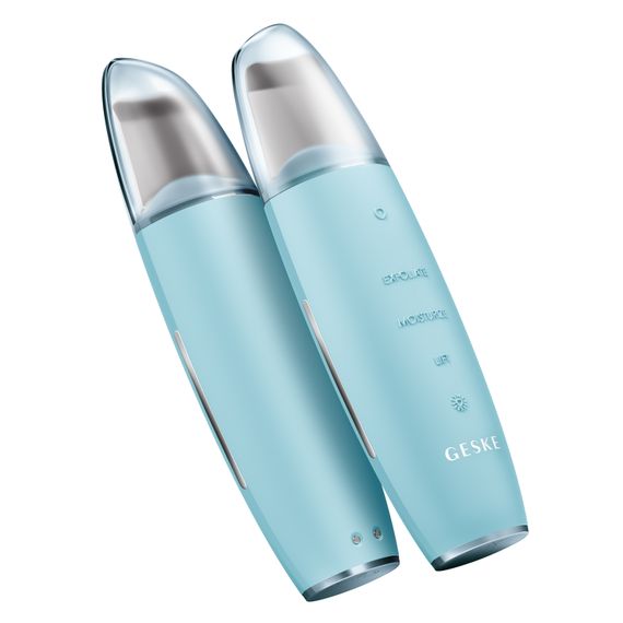 Мікрострумовий скрабер для шкіри та усунення чорних точок GESKE MicroCurrent Skin Scrubber&Blackhead Remover 9в1 turquoise | Зображення 5
