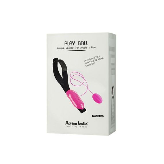 Виброяйце Adrien Lastic Playball для стимуляції точки А, з турборежимом, кріплення до ноги | Зображення 4