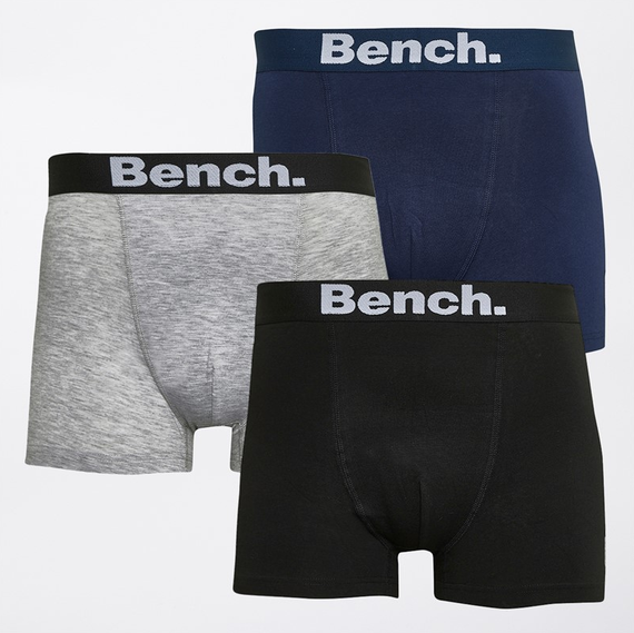 Набор мужских боксеров анатомических трусов Bench Underwear Boxer Shorts 3 шт в наборе