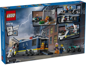 Конструктор LEGO City Пересувна поліцейська криміналістична лабораторія 60418