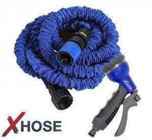 Поливальний шланг X HOSE 60m 200FT ∙ Садовий шланг, що розтягується, для поливу городу | Зображення 1