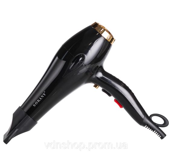 Фен для волосся Sokany SK-2213 з дифузором та концентратором 2600 Вт | Зображення 3