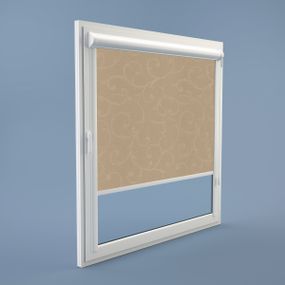 Рулонная штора Rolets Акант 2-1839-650 65x170 см закрытого типа Светло-коричневая