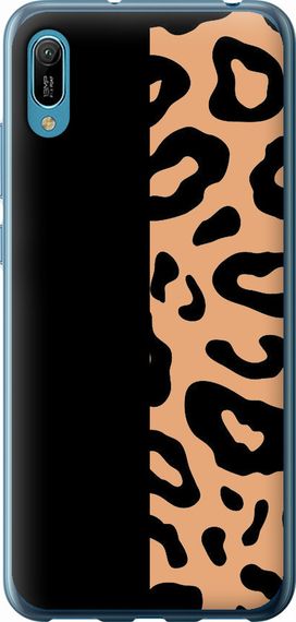 Чехол на Huawei Y6 2019 Пятна леопарда "4269u-1666-17620"