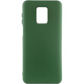 Чохол Silicone Cover Ummi Lakshmi (AA) для Xiaomi Redmi Note 9s / Note 9 Pro / Note 9 Pro Max Зелений / Dark green