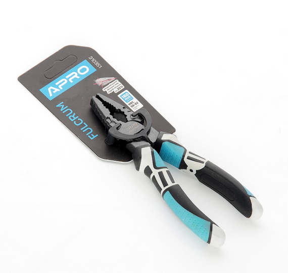 Пасатижі зміщений шарнір 160мм 60CrV Fulcrum APRO