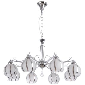 Люстра подвесная для холла E14 60W CH (LK-520S/8)