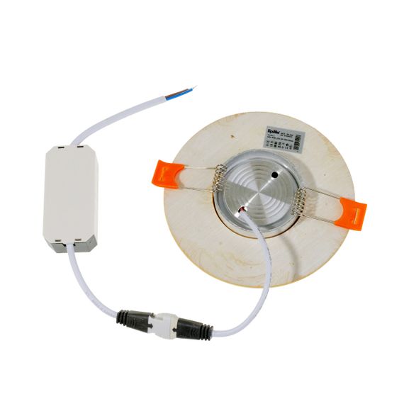 Светильник точечный LED HDL-M46 3W WW Wood | Зображення 2