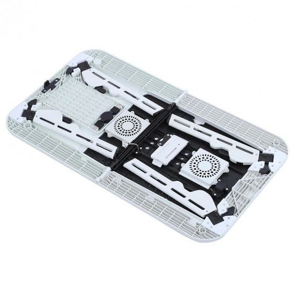 Подставка для ноутбука с открытой конструкцией LD-09 E-Table, Столик для LN-454 ноутбука металлический | Зображення 7