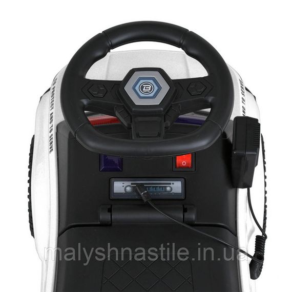 Дитяча каталка-толокар M 5844-1 до 25 кг, білий | Зображення 3