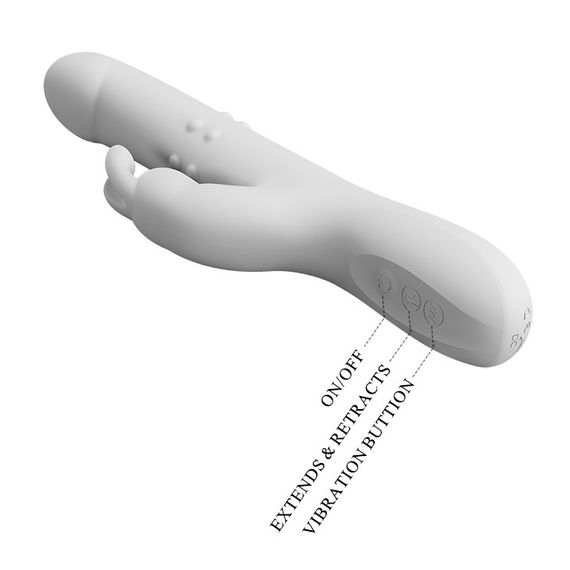 Вібратор - Pretty Love Reese Vibrator White Sex Aura | Зображення 7