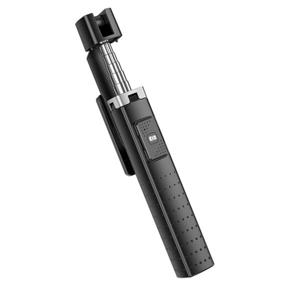 Селфі-монопод HOCO K18 Wave four-leg live broadcast holder Black | Зображення 2