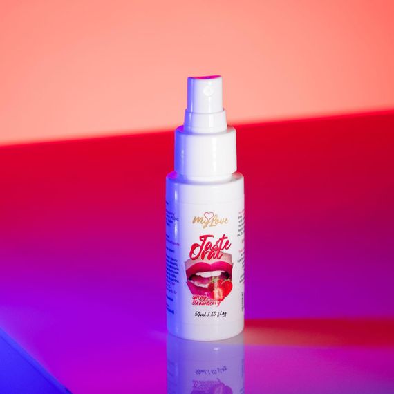 Оральний спрей - MyLove Taste Oral Spray Strawberry, 50 мл Sex Aura | Зображення 2