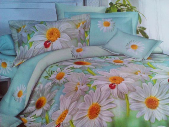 Комплект постельного белья от украинского производителя Polycotton Двуспальный 90922 | Зображення 2