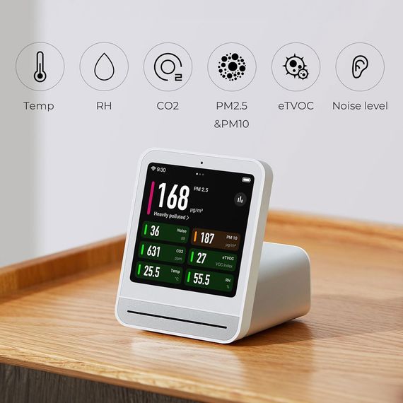 Аналізатор якості повітря Xiaomi Qingping ClearGrass Air Detector Gen 2 (CGS2) | Зображення 2