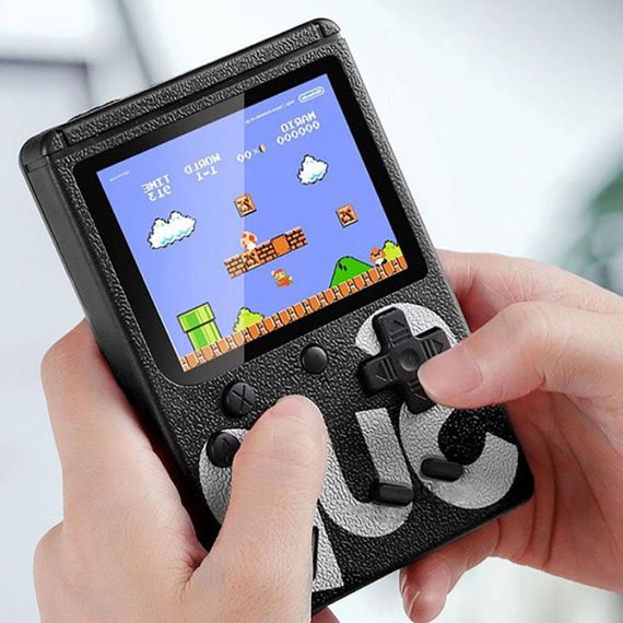 Ігрова ретро приставка 8 біт, на 400 ігор, SUP Game Box, колір Рандом / Портативна ігрова консоль / Денді | Зображення 4