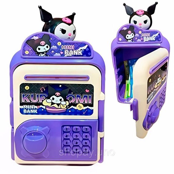 Детский сейф-копилка Mini Bank Kuromi / Электронная копилка | Зображення 4