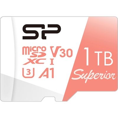 Карта пам'яті Silicon Power 1 TB microSDXC U3 A1 V30 4K UHD Superior 100R/80W + adapter (SP001TBSTXDV3V20SP) (SP001TBSTXDV3V20SP) | Зображення 1