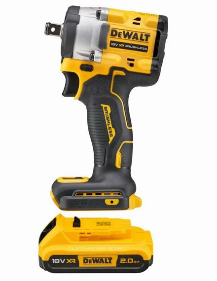 Гайкокрут ударний акумуляторний DeWalt з АКБ та ЗП DCF921D2T | Зображення 1