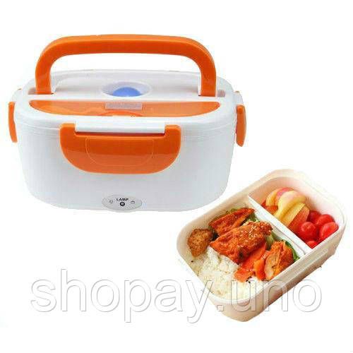 Ланч-бокс з підігрівом для харчових продуктів Lunch Heater 220 V, Термос для їжі дитячий DN-25 | Зображення 6