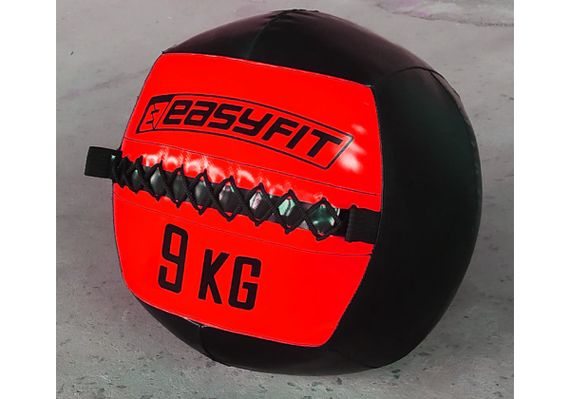 Медичний м'яч EasyFit Wall Ball медбол, волбол 9 кг (EF-WB-09) | Зображення 2