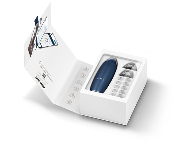 Мікродермабразійний пристрій для видалення чорних цяток GESKE MicroDermabrasion Blackhead Remover 7в1 midnight | Зображення 8