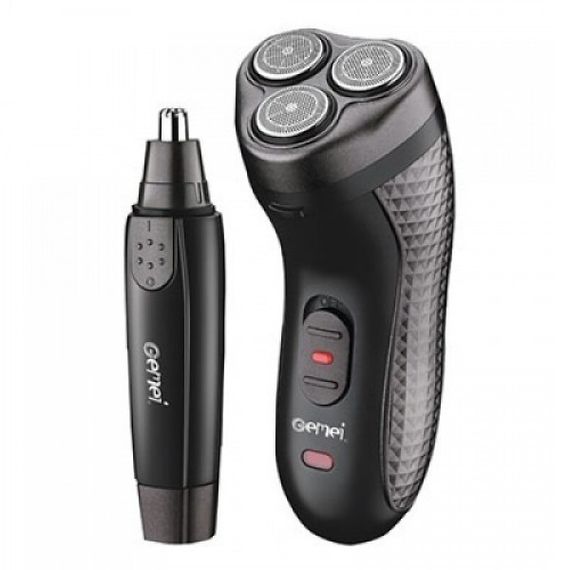 Акумуляторна бритва для гоління голови GEMEI GM-7113, Хороші електричні бритви для гоління IR-51 | Зображення 3