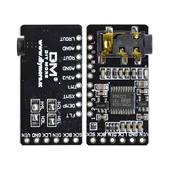 Модуль декодер звука цифровой PCM5102 для Raspberry Pi | Зображення 2