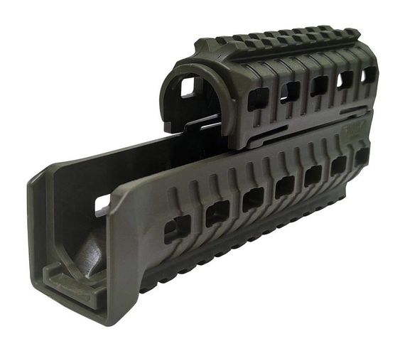 Цевье DLG Tactical Цевье для аксу олива Цевье тактическое для акс-74у Цевье для акс-74у Цевье аксу | Зображення 5