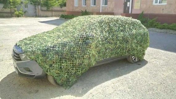 Маскувальна сітка для автомобілів 4.3х6 м, Камуфляжна сітка на Машину   знижка | Зображення 2