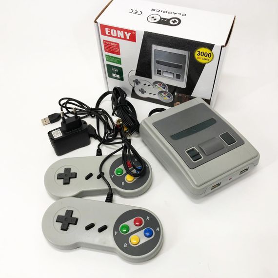 Игровая консоль для детей с джойстиками GAME Retro LH-2221, Sup игровая консоль 400 игр QS-38 | Зображення 1