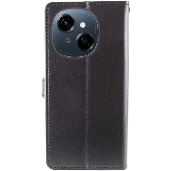 Шкіряний чохол-книжка GETMAN Gallant (PU) для TECNO Spark Go 1 (KL4) Чорний | Зображення 4