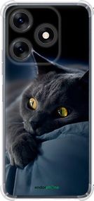 Чохол на Tecno Spark 10C Димчастий кіт "825sp-3116-2448"