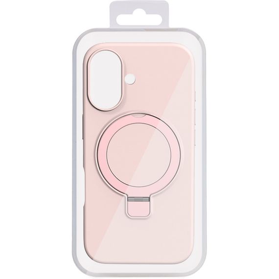 Чохол Silicone Case Full Protective NO LOGO with Ring для Apple iPhone 16 (6.1") | Зображення 1