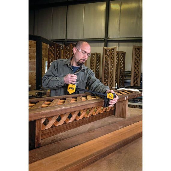 Струбцина XL триггерная с максимальным усилием сжатия 270 кг DeWALT DWHT0-83186 | Зображення 5