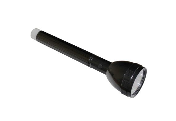 Ліхтарик акумуляторний ручний LED FL6 3+2W 6500K 3/4H 300L bat: 3.7V 2.4A Black Ny95001245 | Зображення 1