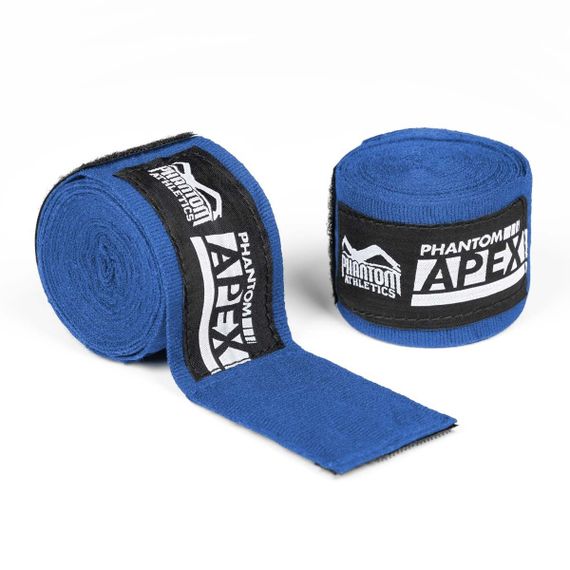 Бинти для боксу Фантом APEX Blue 250cm. (2.5м.)