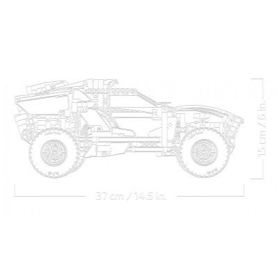 Конструктор LEGO Technic Audi RS Q e-tron 914 деталей (42160) | Зображення 7