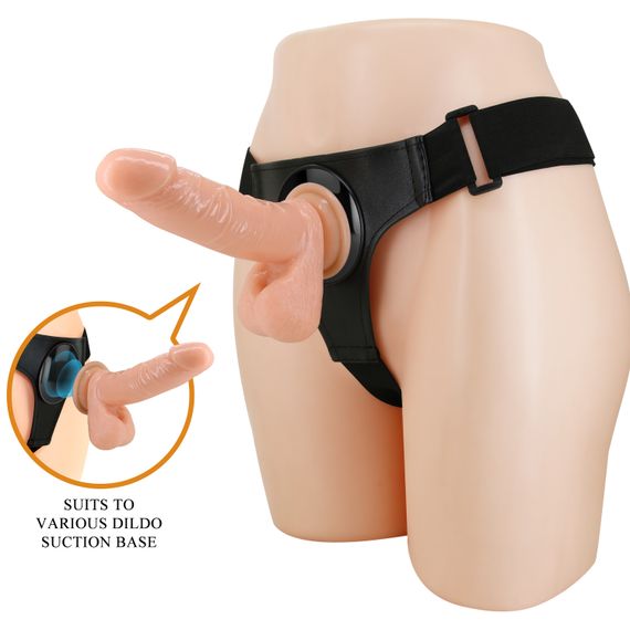 Страпон - Pretty Love Harness Briefs Tom 7.4" | Зображення 1