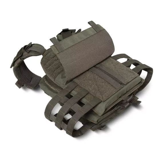 Плитоноска MVP Lite Ukrarmor Modular Vest Platform, плитоноска-носій Cordura MOLLE ЗСУ, страйкбол, колір Олива | Зображення 2