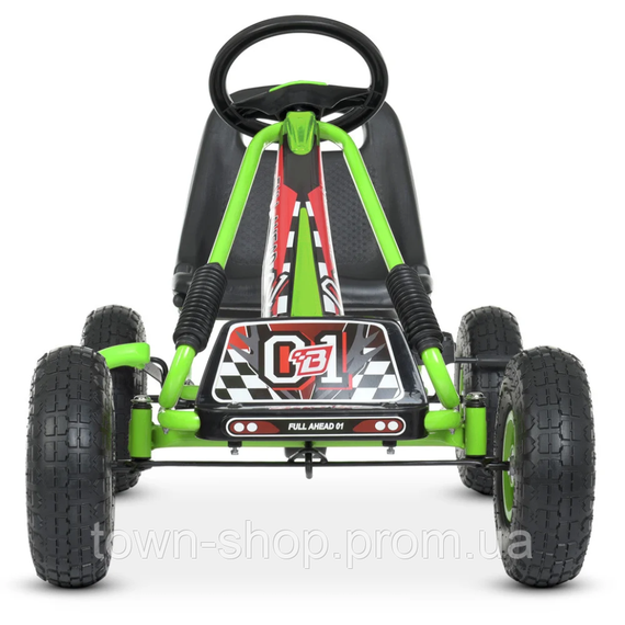 Велокарт детский Bambi kart M 0645(2)-5 зеленый | Зображення 2