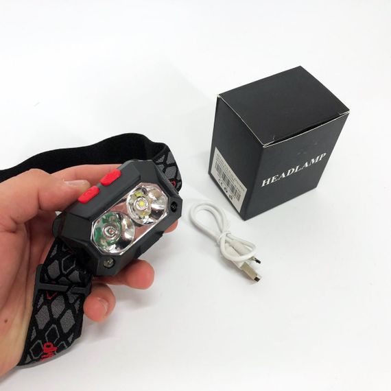 Фонарь для походов на лоб, Налобный фонарь для сто, Led фонарь на голову Очень мощный налобный GC-10 | Зображення 1