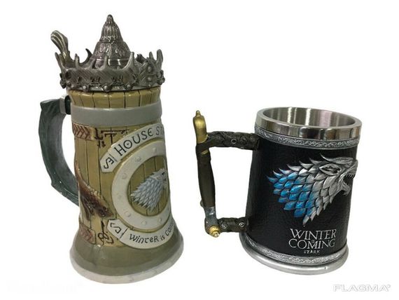 Подарочный набор Кружка Game Of Thrones House Stark Игра Престолов Дом Старков и Winter... | Зображення 1
