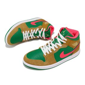 Кросівки Air Jordan 1 Mid “Wheat/Watermelon” 44 DX4332-700